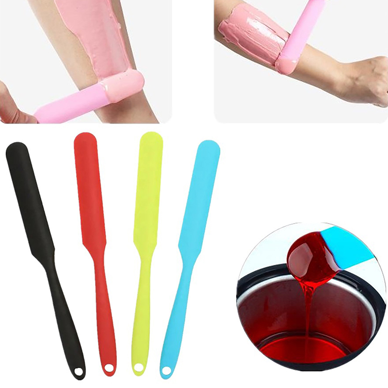 Wax Applicator Pad - ไม้พายซิลิโคนสำหรับแว็กซ์ขนแบบใหม่ ไม่ติดผิว ไม้พายสำหรับกำจัดขน ไม้พายสำหรับทาแว็กซ์บนร่างกาย