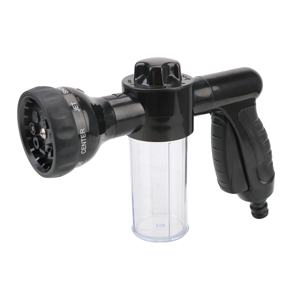 Pressure Washer Foam Gun - เครื่องฉีดน้ำล้างรถปืนฉีดน้ำโฟมอัตโนมัติหัวฉีดเจ็ท 3 เกรดปรับแรงดันสูงแบบพกพาเครื่องมือล้าง