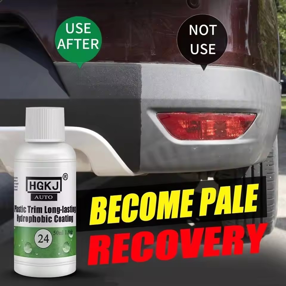 Trim Restorer Plastic - พลาสติกภายนอก Recovery Restorer Trim ยาวนานทําความสะอาด Refresh
