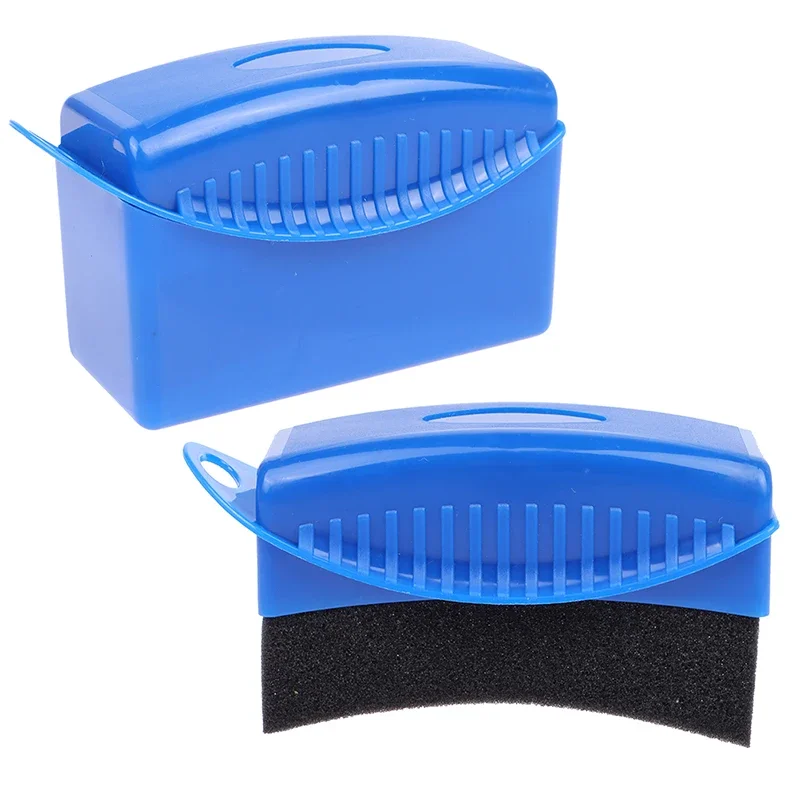 Wax Applicator Pad - แปรงฟองน้ำสำหรับล้อรถยนต์ (มีฝาปิดหรือไม่มีฝาปิด) - อุปกรณ์สำหรับทำความสะอาดและเคลือบเงาตามรูปทรงยาง, แผ่นขัดเงาและแว็กซ์, อุปกรณ์เสริมสำหรับงานดีเทลลิ่ง