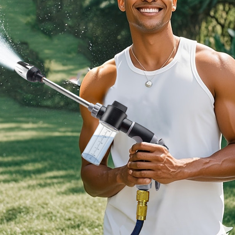 ปืนฉีดน้ำแรงดันสูงแบบด้ามยาวสำ - Pressure Washer Foam Gun บทวิจารณ์และราคา