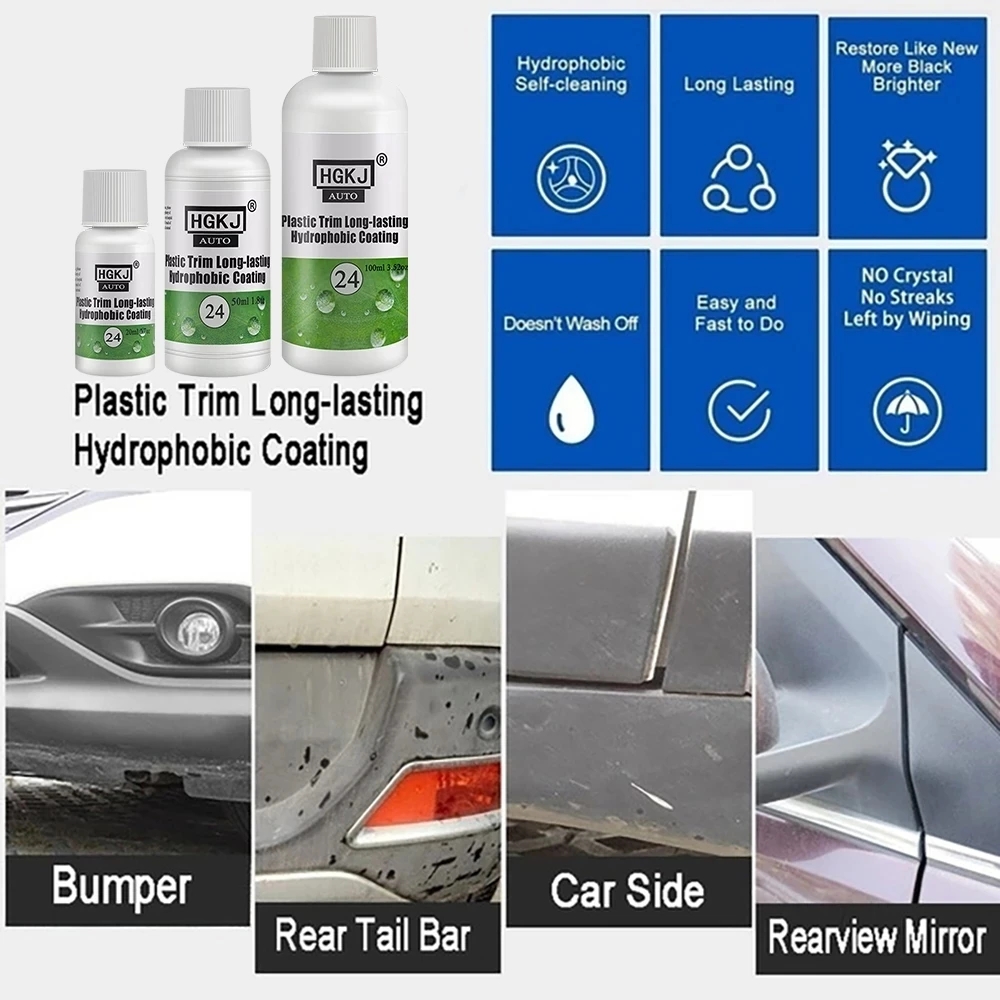 พลาสติกภายนอก Recovery Restore - Trim Restorer Plastic บทวิจารณ์และราคา