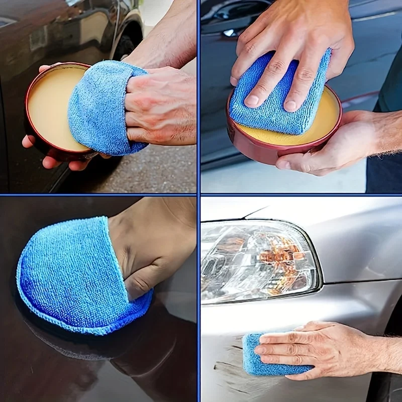 ชุดแผ่นรองทาแว็กซ์รถยนต์ 8 ชิ้ - Wax Applicator Pad บทวิจารณ์และราคา