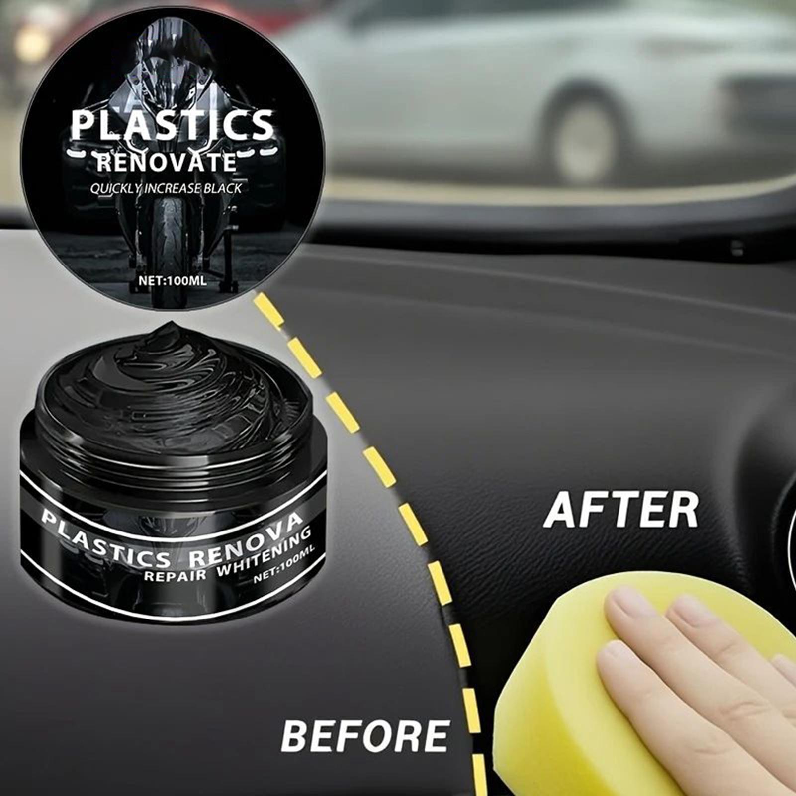 แว็กซ์ซ่อมแซมรถยนต์และมอเตอร์ไ - Trim Restorer Plastic บทวิจารณ์และราคา
